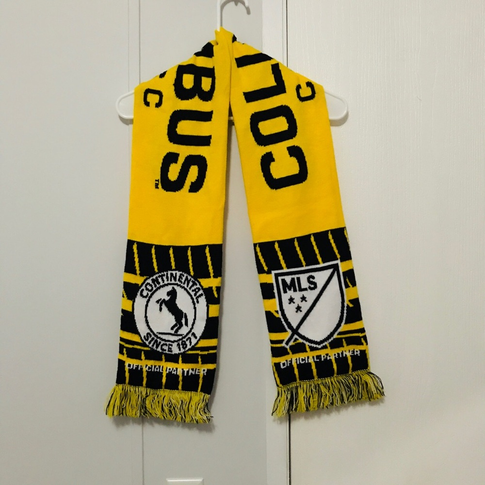 Columbus crew SOCCER MLS scarf
